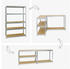 Proregal Mega Deal 2x Schwerlastregal Big Elephant S HxBxT 180 x 120 x 45 cm Fachlast 250 kg Verzinkt