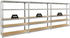 Proregal Mega Deal 3x Schwerlastregal Giant Elephant HxBxT 180 x 150 x 45 cm Fachlast 200 kg Verzinkt