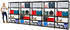 Proregal Mega Deal 5x Schwerlastregal Tiger HxBxT 180 x 90 x 45 cm Fachlast 265 kg 5-Ebenen Schwarz