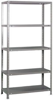 Proregal Schraubregal Panda HxBxT 180 x 90 x 30 cm Fachlast 100 kg Verzinkt