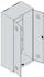 C+P Putzmittel-Spind Classic PLUS 80100-02 bodenstehend 2 Abt. je 400mm Drehriegel (HxBxT) 1850x800x500mm 7035/7035