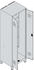 C+P Putzmittel-Spind Classic PLUS 80110-00 mit Füßen 2 Abt. je 300mm Drehriegel (HxBxT) 1950x600x500mm 7035/5012