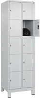 C+P Schlie&szlig;fachschrank Classic PLUS, F&uuml;&szlig;e, 2 Abteile, 1950x600x500mm,...