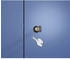 C+P Schließfachschrank Classic PLUS 4 Abteile 1850x1200x500mm 7035/7035 Innenhöhe Gefach oben (oberes 453 mm Front RAL 7035 Lichtgrau