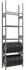 Schulte Reifenregal 105 x 350 x 40cm 20 Reifen 5 Ebenen à 4 Reifen bis Breite 225mm (20774)