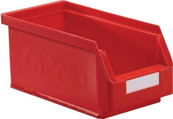 Kappes Sichtlagerkasten L290xB140xH130mm PE rot