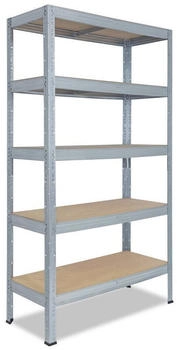 Shelfplaza PROFI 200x60x45cm Schwerlastregal Akten Büro Garage Lager Werkstatt