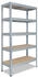 Shelfplaza PROFI 200x60x45cm Schwerlastregal Akten Büro Garage Lager Werkstatt