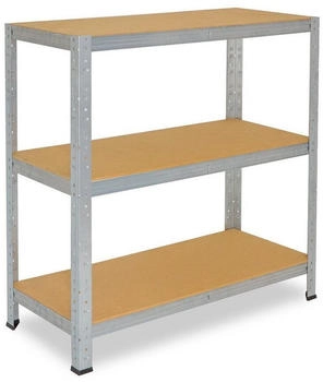 Shelfplaza HOME 100x120x60cm Schwerlastregal Garage Hobby Lager Keller Werkstatt