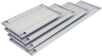 Schulte Fachboden für Schwerlastregal Stecksystem 100 x 30cm BxT lichtgrau (30133-B-AL)