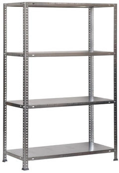 Proregal Schraubregal Panda Mid HxBxT 150 x 90 x 50 cm Fachlast 100 kg Verzinkt