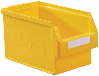 Kappes Sichtlagerkasten L350xB200xH200mm PE gelb