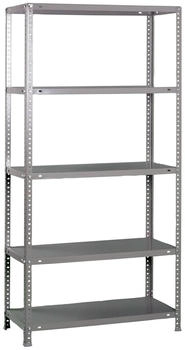Proregal Schraubregal Panda HxBxT 180 x 80 x 50 cm Fachlast 100 kg Verzinkt
