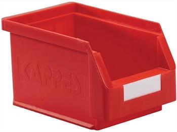 Kappes Sichtlagerkasten L230xB140xH130mm PE rot