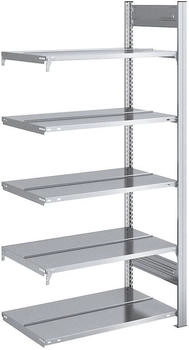 hofe Hofe Anbauregal HZG 17607 DA 5 Böden 1750 x 600 x 750 mm verzinkt
