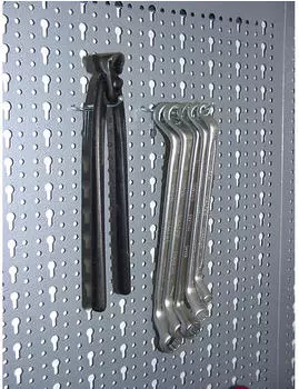 Küpper Standard-Metallhaken für Lochwände, 12-teilig (72000)