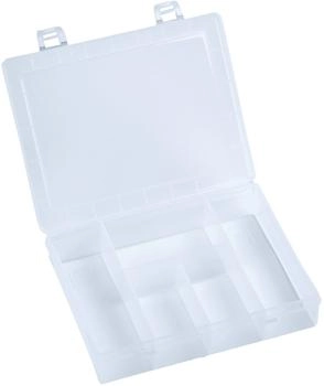 Hünersdorff Sortimentskasten PP-ECO Mini mit 5 Fächern transparent (606100)