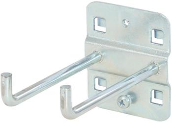 KS Tools Doppelter Werkzeughalter mit senkrechtem Hakenende Ø 6 mm 75 mm (860.0818)