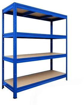 Karat Schwerlastregal 1200 kg Tragkraft 150 x 200 x 60 cm blau