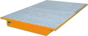 EUROKRAFT Einhängewannen für Palettenregal Typ EHW 1800 orange (EHW 1800 RAL 2000)