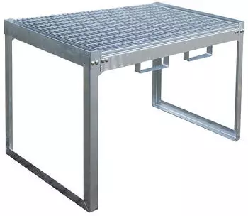 Bauer S&uuml;dlohn Modulares Fassregal-System HxBxT 780 x 1.310 x 800 mm f&uuml;r Gebinde (4423-40-0000-7)