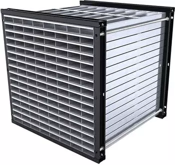 EUROKRAFT pro Wabenregal 1000 x 1000 x 1000 mm 128 Wannen 8 x 16 Fächer