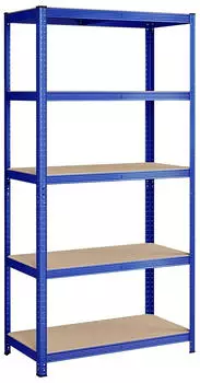 Songmics Lagerregal 200x100x50cm blau