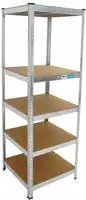 Schwerlastregal 180x60x60cm 875 Kg 5 B&ouml;den Regal Steckregal Lagerregal