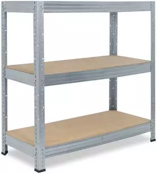 Shelfplaza PRO Schwerlastregal verzinkt 90x110x50cm 3 B&ouml;den 200kg/Boden (5109501123)