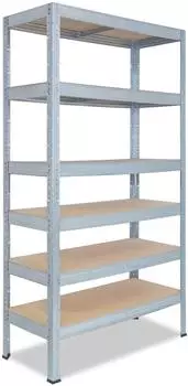 Shelfplaza PRO Schwerlastregal verzinkt 200x60x50cm 6 B&ouml;den 166kg/Boden (5120500626)