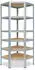 Shelfplaza HOME Eckregal Verzinkt 230x70x45cm 6 Böden 145kg Traglast (4123450716C)