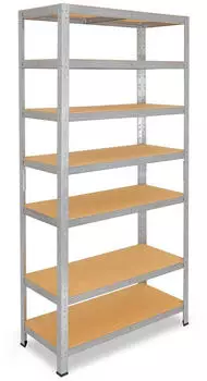 Shelfplaza HOME Schwerlastregal Verzinkt 230x50x30cm 7 B&ouml;den 125kg Traglast/Boden (4123300517)