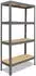 Shelfplaza PRO Schwerlastregal Metall grau 180x80x50cm 4 Böden 200kg (5618500824)