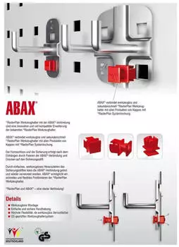 Kappes RasterPlan/ABAX Werkzeughalter MK-2 395x60mm anthrazitgrau (3342.00.7908)