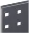 Kappes RasterPlan Lochplatte 1500x450mm anthrazitgrau RAL 7016 (4001.00.1508)