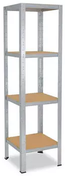 Shelfplaza HOME Schwerlastregal verzinkt 155x60x60cm, 4 B&ouml;den (4115600614)
