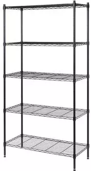Toolcraft Lagerregal Komplettregal Stahl schwarz 160kg 900x1815x400mm (TO-10565271)