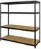 Proregal Giant Elephant Schwerlastregal 5 Ebenen 160x150x60cm 200kg Schwarz (MRK29-32)