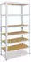 Shelfplaza HOME Schwerlastregal 230x80x30cm 6 Böden 145kg/Boden weiß Stahl (4323300816)
