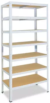 Shelfplaza HOME Schwerlastregal Metall 230x80x50cm 7 B&ouml;den 125kg/Boden (4323500817)