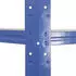 Shelfplaza Eckregal 180x70x40cm 5 Böden Metall Blau 175kg Traglast (4218400715C)