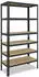 Shelfplaza HOME Schwerlastregal 200x90x45cm 6 Böden 145kg/Boden Anthrazit (4520450916)