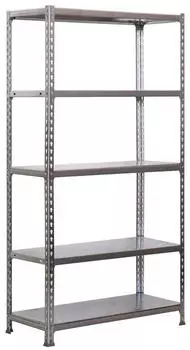 Proregal Metal Shark Schwerlastregal 180x90x40cm Fachlast 180kg Verzinkt (PR_RS3-11)