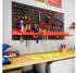 Monzana Werkzeug-Wandpanel zur Aufbewahrung 54-teilig, Kunststoff