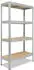 Shelfplaza PRO Schwerlastregal verzinkt 155x50x30cm 4 Böden 200kg/Boden (5115300524)