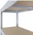 Shelfplaza PRO Schwerlastregal verzinkt 155x50x30cm 4 Böden 200kg/Boden (5115300524)