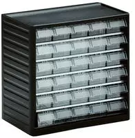 Treston Kleinteilemagazin 290-3 Geh&auml;use: Grau BxTxH 310x180x290 mm - 30...