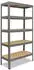 Shelfplaza PRO Schwerlastregal 180x120x45cm 5 Böden 200kg/Boden grau (5618451225)