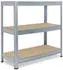Shelfplaza PRO Schwerlastregal verzinkt 90x90x30cm, 3 Böden, 200kg/Boden (5109300923)