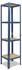Shelfplaza HOME Schwerlastregal 180x50x50cm Metall Blau 4 Böden 175kg/Boden (4218500514)